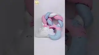8ft Braid Set | Soft Braid + Cute Cushions | Perfect Nursery Decor