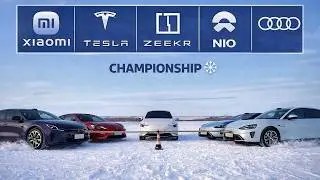 Tesla vs Xiaomi vs Zeekr – зимняя битва! Кто сильнее?
