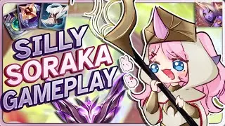 Goofy Soraka Gameplay :3 - Master POV