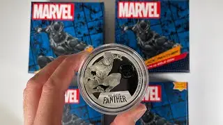 Marvel Black Panther Gold & Silver Coins