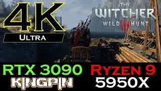 The Witcher 3: Wild Hunt | 4K Ultra Settings | RTX 3090 KINGPIN Hydro Copper | Ryzen 9 5950X