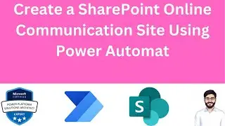 Create SharePoint Communication Site By Using Power Automate