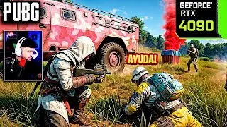PUBG pero en MODO DUO AGRESIVO con TANQUE! - RTX 4090 24gb ( GRAFICOS EN ULTRA y AL MAXIMO )