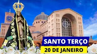 Santo Terço de Hoje - 20/01/2026 | Mistérios Dolorosos | Nossa Senhora Aparecida, rogai por nós