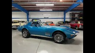 1969 Chevy Corvette - Matching Numbers 427CI / 4 Speed - Available at www.bluelineclassics.com