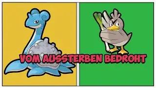 DIESE Pokemon sind vom Aussterben bedroht