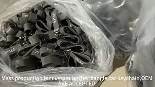 customized Leather keyring for car Best China Manufacturer,leather keychain holder,leather keychain