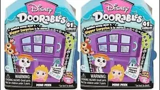 Unboxing Disney Doorables series 5 mini peeks