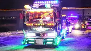 物凄い台数だ‼️雨降る大晦日と警備員さんの心の声が聞こえた.．【入場②】全国哥麿会ｶｳﾝﾄﾀﾞｳﾝ 2024
