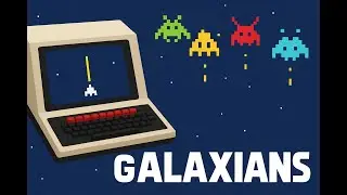 BBC Model B - Galaxians (R.M.P. Hanson) 1982 gameplay!