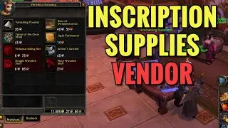 Shrine Of Seven Stars inscription Supplies (WoW MOP)
