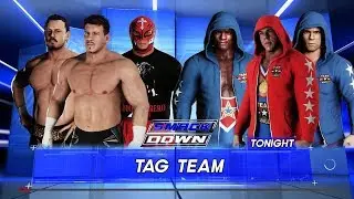 WWE 2K18 Team Guerrero vs Team Angle
