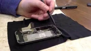How to DIY repair an AT&T/GSM iPhone 4 cellular antenna & speaker assembly