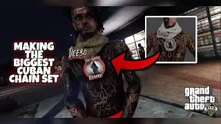 Making The Biggest Cuban Link Chain Set In GTA 5 RP (FiveM) | Blender 3D Modeling