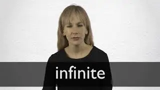 How to pronounce INFINITE in British English