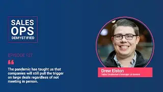Drew Elston, Sales Enablement Manager of 6Sense Insights