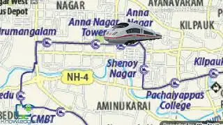 Chennai Metro Route Map
