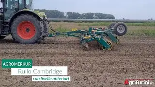 Rullo compattatore Cambridge con livelle anteriori