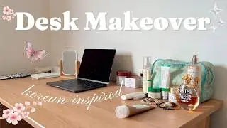 Оформление рабочего места в корейском стиле 🌸 Мини-преображение с использованием только того, что...