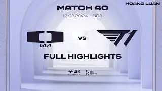 Full Highlights DK vs T1 | Week 4 Day 4 | LCK CL Summer 2024 | Lu Co-stream