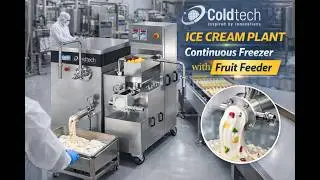 Coldtech Continuous Freezer with Fruit Feeder