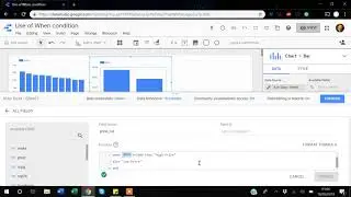 7. When if Condition in Google Data Studio