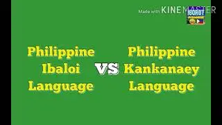 10 Similar Words - Ibaloi Language vs Kankanaey Language (Igorot Languages)