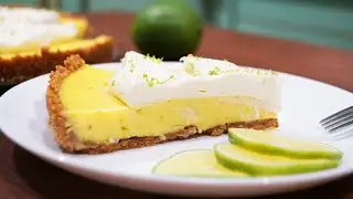 This perfect Key Lime pie - is the best of summer in one bite.