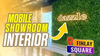 Showroom Interior Design in Chittagong Finlay Square for Dazzle | Design Code #interiordesign