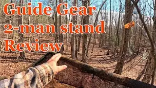 Обзор и размещение двухместной засидки Sportsman's Guide Gear 17 футов | Проблемы с дикими кабана...