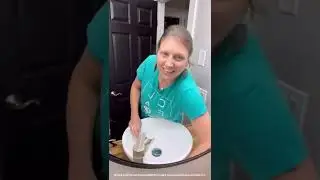 Using your samples! #easycleanup #housecleaning #simplesolutions