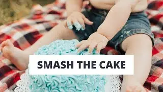 Ensaio 1 ano - Smash the cake
