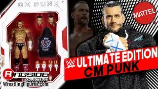 WWE Figure Insider: CM Punk - Mattel WWE Ultimate Edition 27 Wrestling Action Figure! PERSONALITY