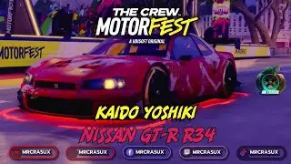 Nissan GT-R R34 | Kaido Yoshiki | Main Stage Legacy: Japanese Custom | The Crew Motorfest