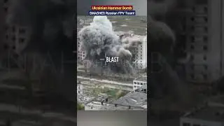 Украинская бомба &laquo;Молот&raquo; РАЗБИВАЕТ российскую команду FPV! #UkraineWar #AASMHammer #MiG29 #DroneS...