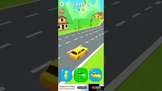 Jet Mode Activated! ✈️ | Level 6 Gameplay | Shape Shifting Car Game #shorts