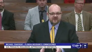 Six private insurers approved to take policies in Florida from Citizens Property Insurance