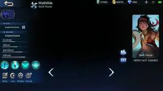 FREE FLICKER FOR THE TEAM - MATHILDA NEW HERO IN MOBILE LEGENDS