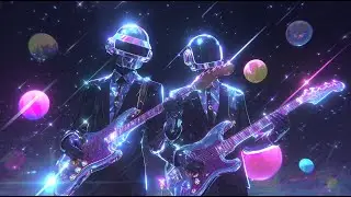 Daft Punk Inspired Music 🌃 Midnight Funk (Chillwave x Retro Disco x Synthwave)