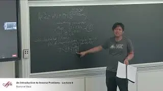 An introduction to inverse problems (5/8) by Prof. REAL Rommel R.