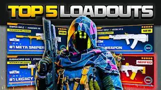 the TOP 5 *BROKEN* META Loadouts in Warzone (Warzone BEST Loadouts)