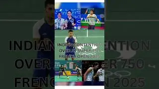 Indian Contention Over At Super 750 French Open || #badminton ||