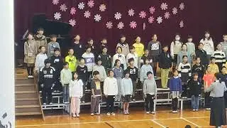 R7 4年生校内音楽会①