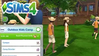 Как отправить детей в лагерь (Приключения ждут) &mdash; The Sims 4