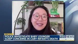 Police investigate baby lounger sleep concerns in Cary infant's death