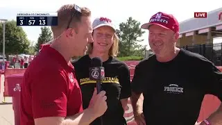Parents of Nebraska punter Archie Wilson flew in from Australia to see him in his Husker debut