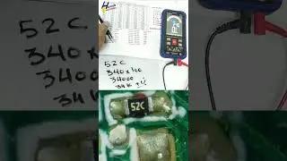 52C SMD Resistor Marking Code Explained | EIA-96 / E96 Precision Resistor #Shorts