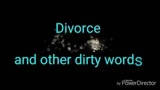 Divorce and other dirty words