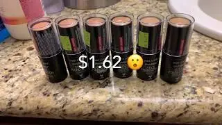 Wet n Wild Foundation Stick+First Impression+Swatches