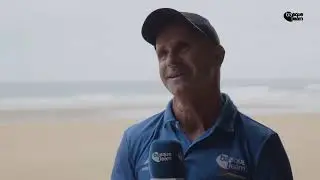 Reportaje a Aitor Francesena tras ganar el Europeo de surf adaptado